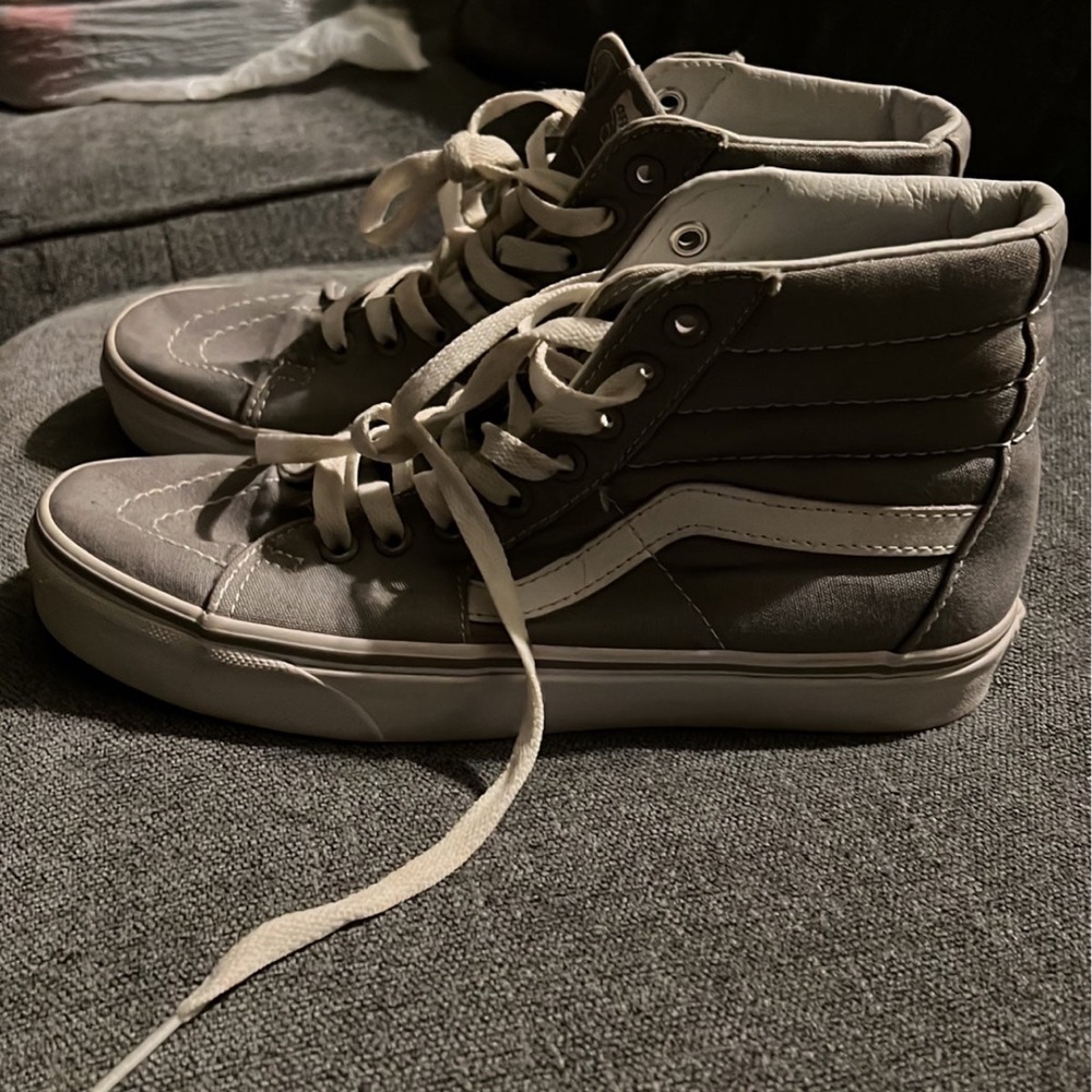 Gray High Top Vans